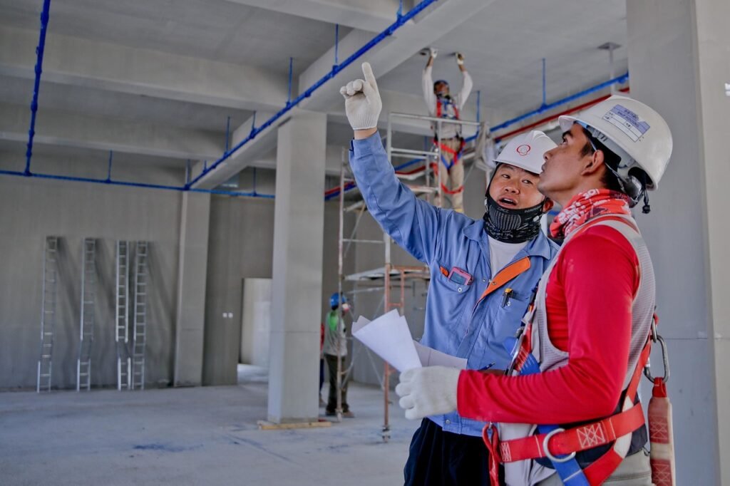 people, industry, construction, gray construction, gray industry